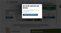 Desktop Screenshot of manhattancats.com